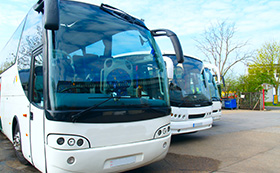 Busese and minibuses